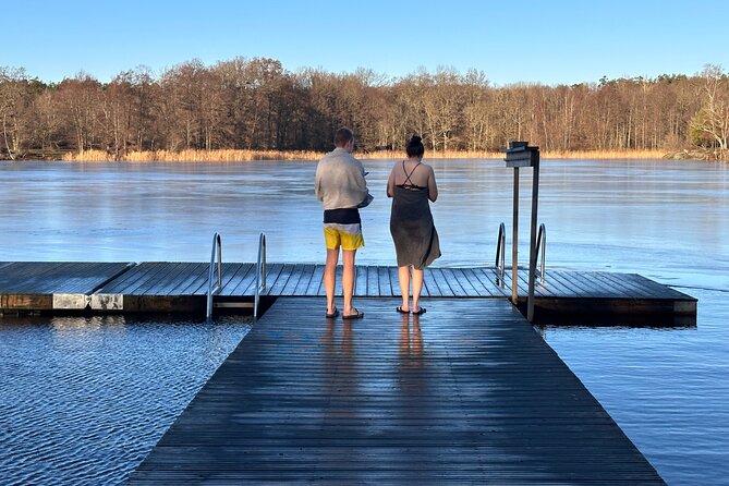 Icebathing and Sauna, Forest Hike and Fireplace Lunch - Private - The vibe: Swedish winter, done the real way