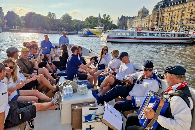 Open Electric Boat Ride in Stockholm with Live-Guide - The quiet stretch: Royal Djurgården Canal to embassy villas