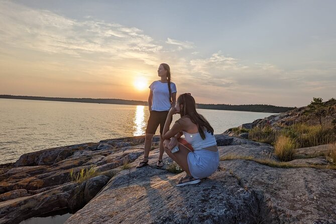PRIVATE Sunset Kayaking in Stockholm Archipelago Nature Reserve - What to bring for an evening on the water (and what to skip)