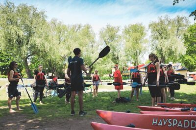 Self-Guided Kayak Adventure In Central Stockholm (One-man kayak) - Långholmen Kajak: getting started without drama