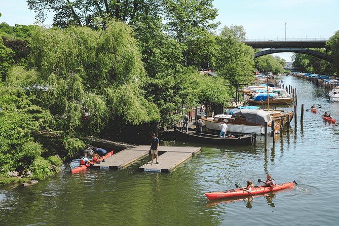 Self-Guided Kayak Adventure In Central Stockholm (One-man kayak) - Wind, splash, and how to stay comfortable for 2 hours