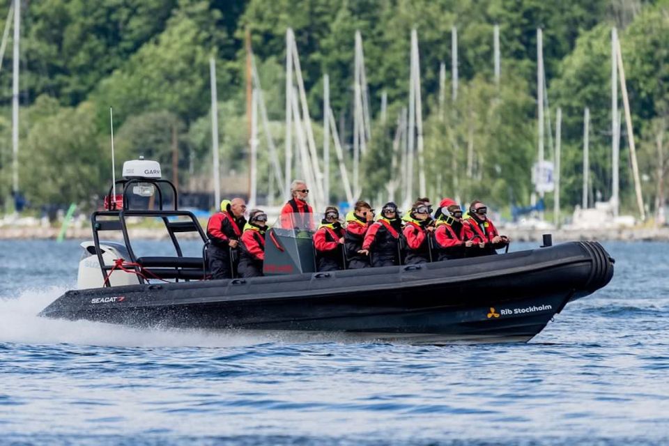 Stockholm: 2-Hour RIB Speed Boat Tour of the Archipelago - Wild rocky terrain plus confident handling: the part with real adrenaline