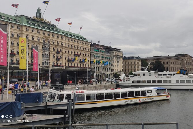 Stockholm- A Beauty On The Water: Old Town Walking Tour and Boat Trip Combined - Strömkajen and the Stromma canal cruise: fika, skyline views, and Djurgårdsbrunn Canal calm