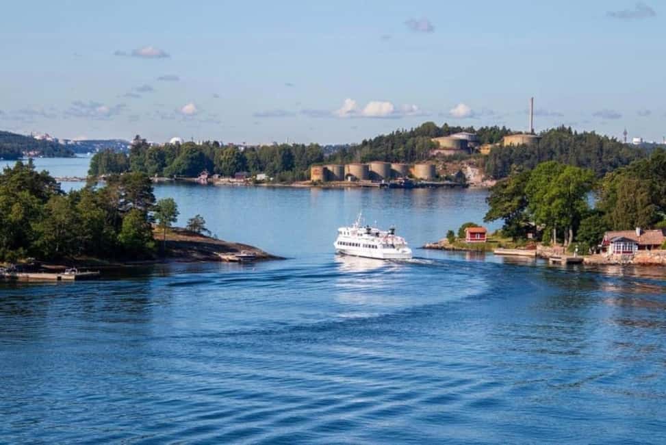 Stockholm: Archipelago Guided Boat & Walking Tour of Vaxholm - Board comfort: seating, decks, and what’s on board