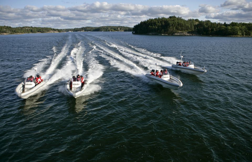 Stockholm Archipelago RIB Speed Boat Tour with Swedish Fika - First Seconds: Where the RIB Speed Hits and the Salt Wind Takes Over