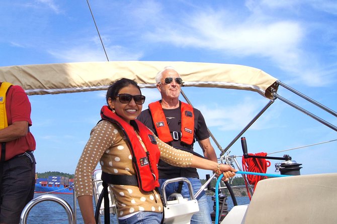 Stockholm Archipelago Sailing Day Tour - From safety briefing to taking the helm