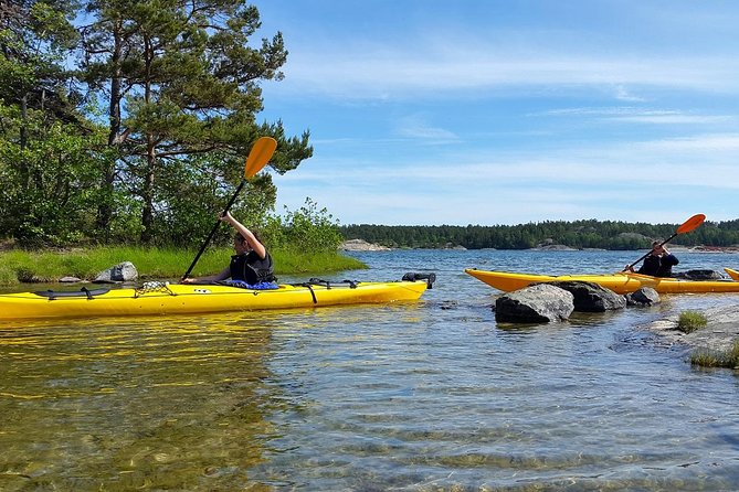 Stockholm Archipelago Tour by Kayak - Stops along the way: island sights, forts, and calm beaches