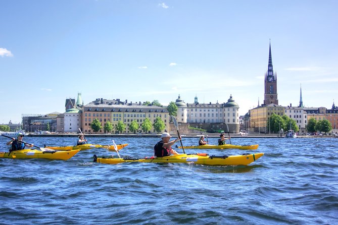 Stockholm City Kayak Tour - The Real Route: City Hall, Södermalm, Riddarholmen, Långholmen