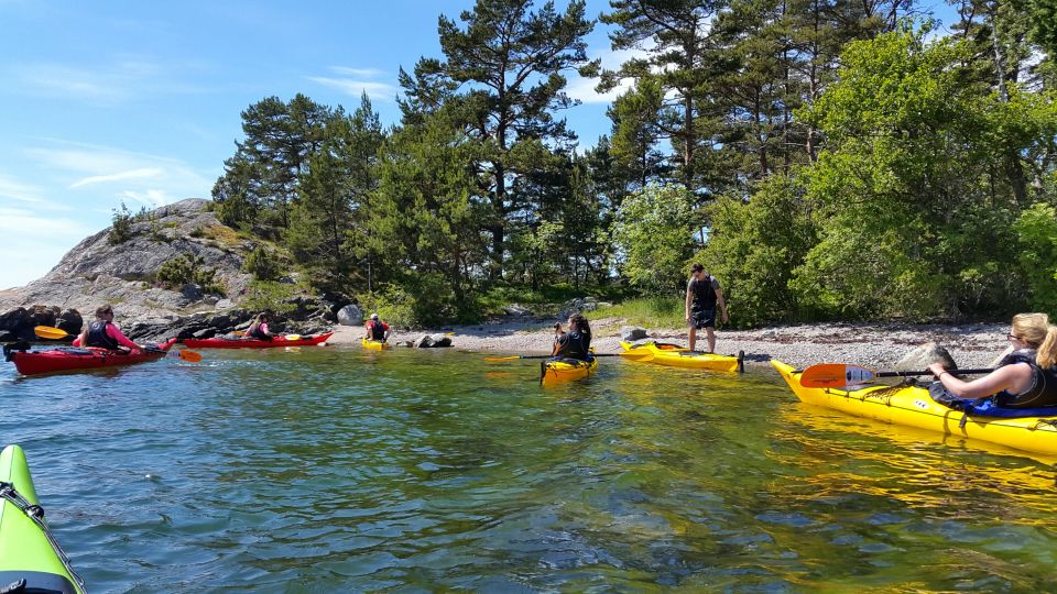 Stockholm: Full-Day Archipelago Kayaking Adventure - Paddling through rugged islands: the part you came for