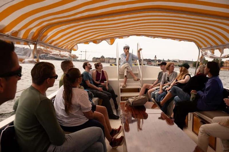 Stockholm: Guided City Sightseeing Open Electric Boat Tour - Quick hits before you go