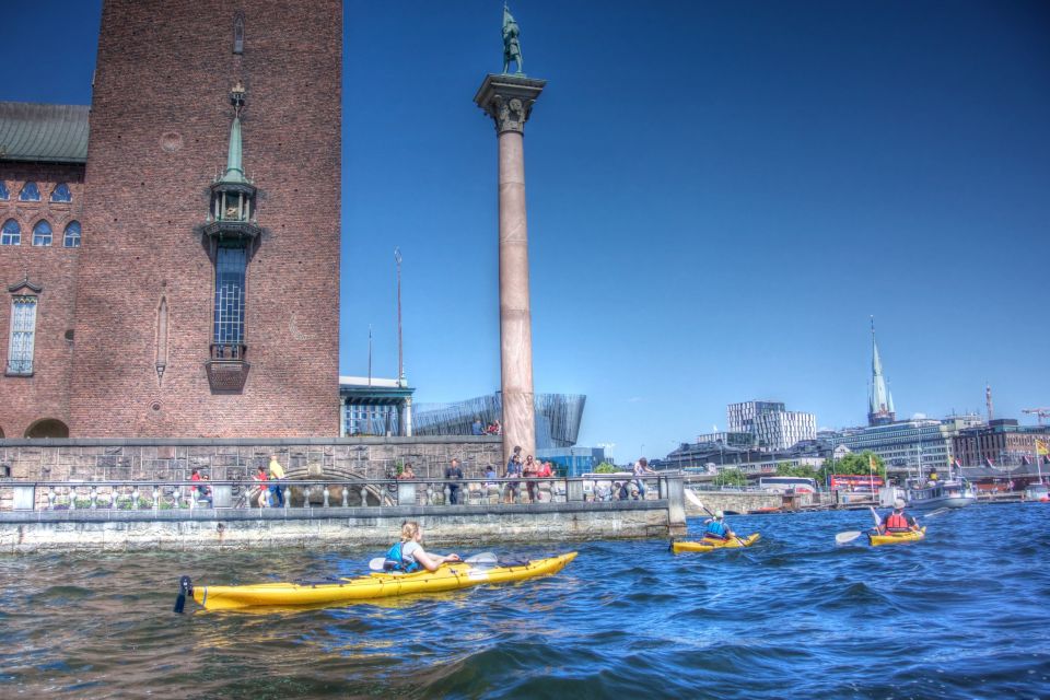 Stockholm: Guided Kayak City Tour & Optional Midsummer Meal - Kayak comfort and safety: what to expect with real conditions