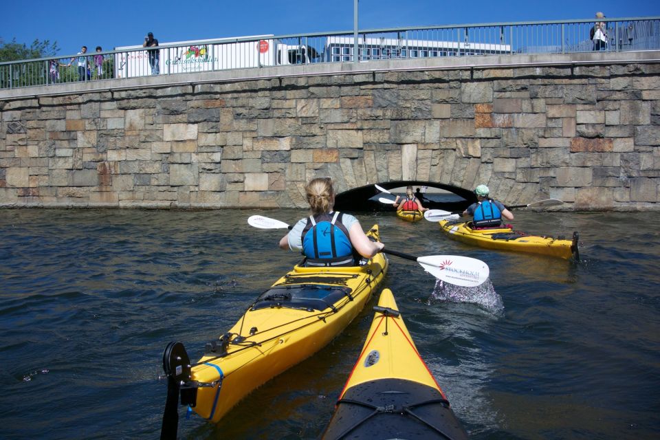 Stockholm: Guided Kayak City Tour & Optional Midsummer Meal - The guides: English explanations with real personality