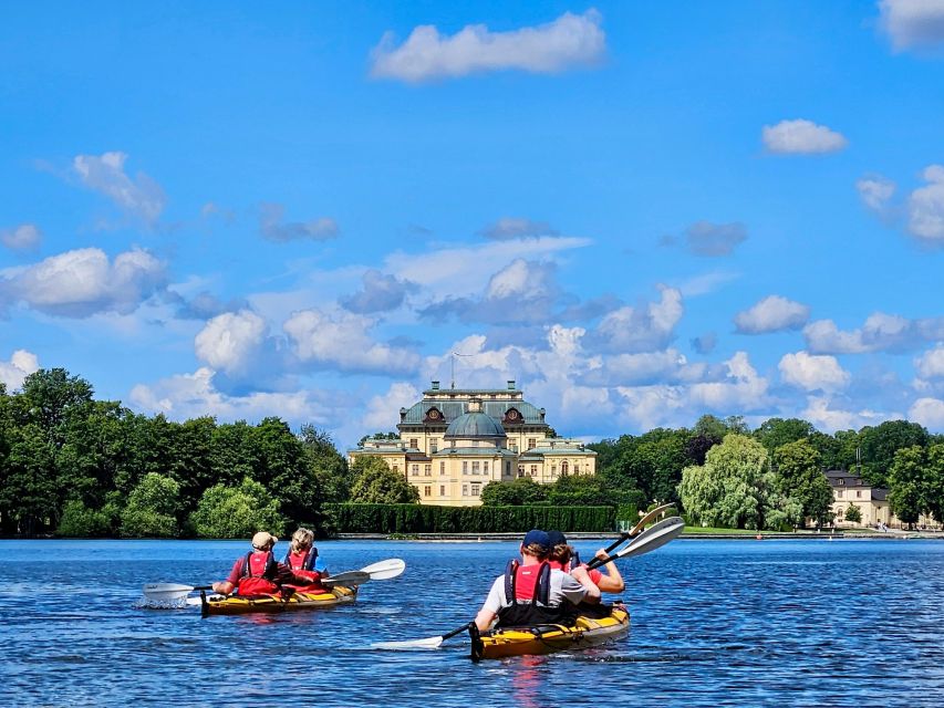 Stockholm: Guided Kayak Tour to Drottningholm Royal Palace - Transport, equipment, and why the $171 price can make sense