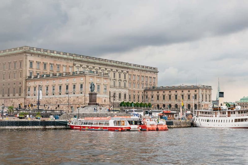 Stockholm: Highlights Boat Tour - On board comfort: seating, toilets, and the limited outside deck