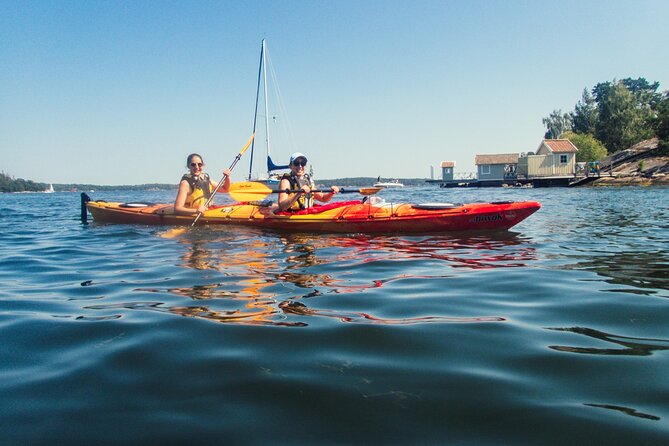 Stockholm: Kayaking tour around Vaxholm Archipelago with Fika - The Route in Real Order: Fortress Views, Nature Reserve Quiet, and Island Cottages