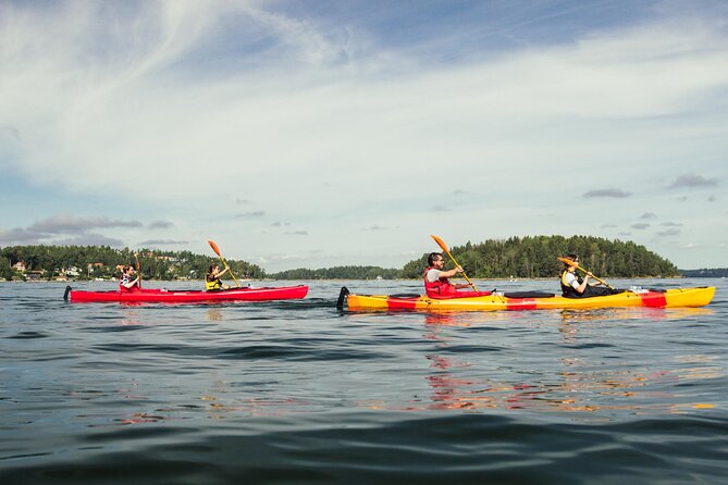 Stockholm: Kayaking tour around Vaxholm Archipelago with Fika - Resarö Island and Ytterby Mine: The Science Story You Can Paddle To
