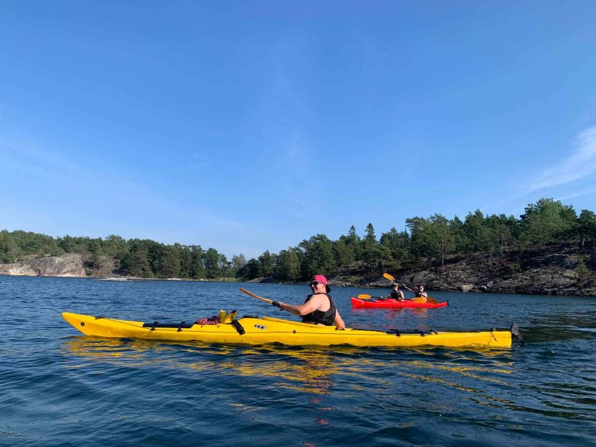 Stockholm: Morning Kayak Tour in the Archipelago with Lunch - Safety Briefing + Tandem Kayaks: How They Make It Beginner-Ready