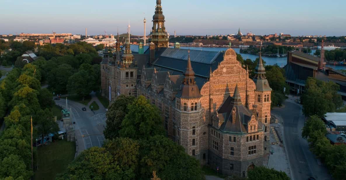 Stockholm: Nordiska Museet Entry Ticket - Walking in: the Royal Djurgården setting and the iconic building