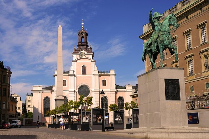 Stockholm Old Town Gamla Stan, Historic Walking Tour, Small group - Finnish Church courtyard: what you can see now vs. what’s summer-only