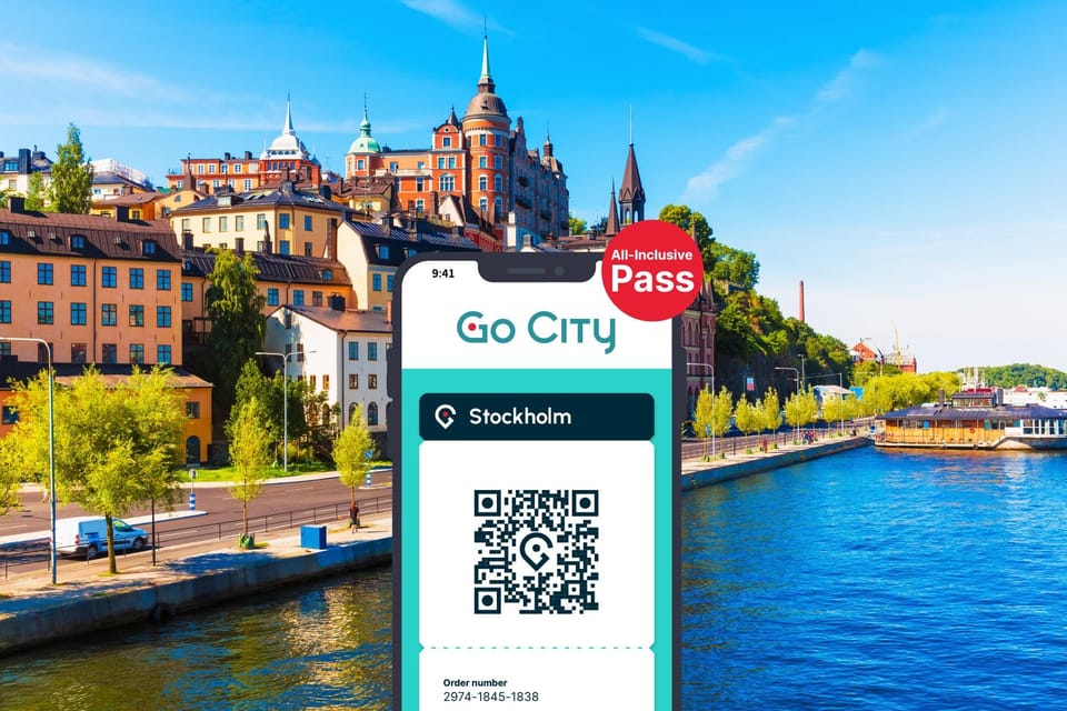 Stockholm Pass: Save up to 50% - Includes Vasa Museum Ticket - One QR Code, Fifty Plus Ways to Sightsee