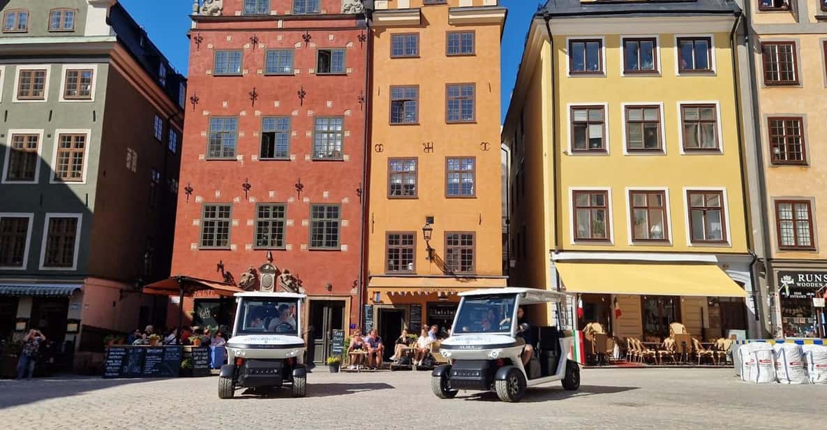 Stockholm Private Golf Cart Tours - Old Town and Historic Streets: Riddarholmen, Cathedral, and Opera Views