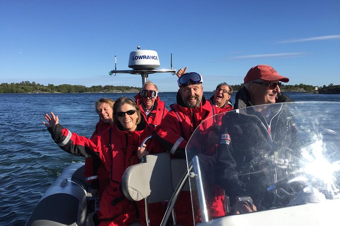 Stockholm RIB Speed Boat Tour - Strandvägen 18 start: you go from city slick to sea spray fast