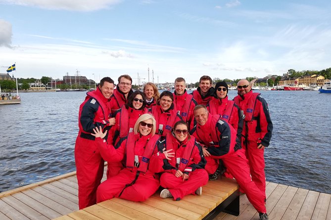 Stockholm RIB Speed Boat Tour - The bumpy-to-pretty shift: Fjäderholmarnas and the archipelago feel