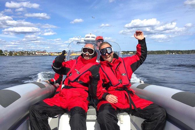 Stockholm RIB Speed Boat Tour - Vaxholm Fortress slowdown: the historic highlight you actually get time to notice