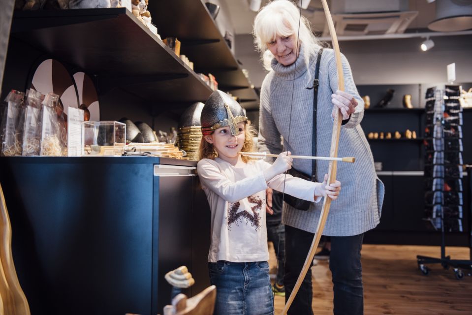 Stockholm: The Viking Museum Exhibition and Viking Ride - Entering The Viking Museum: interactive exhibits that cover raiders and everyday life