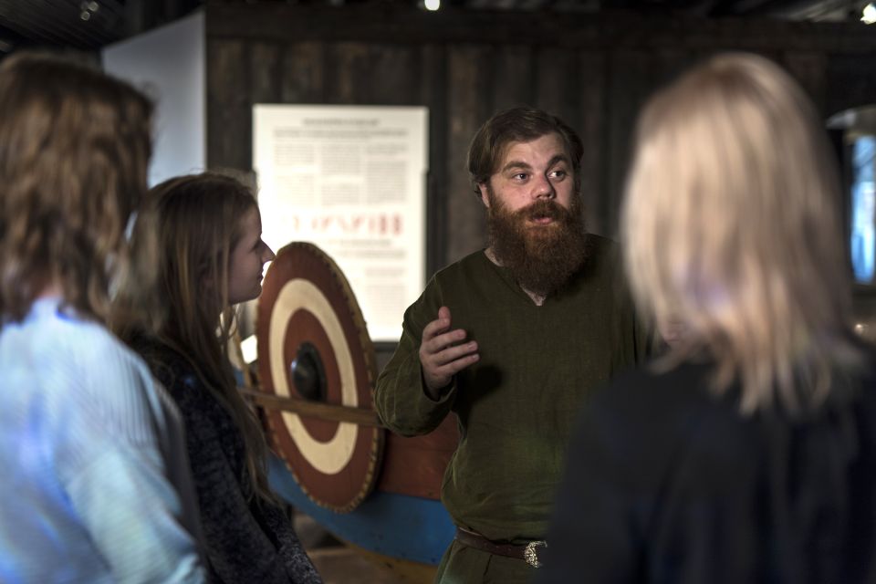 Stockholm: The Viking Museum Exhibition and Viking Ride - The included audio guide: simple, but you’ll need your own setup