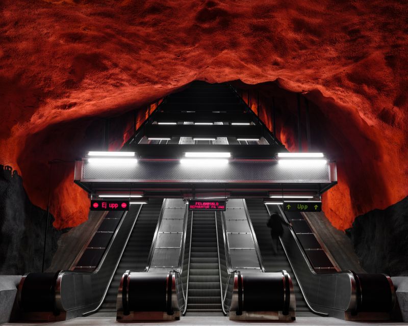 Stockholm: Underground Metro Art Ride with a Local Guide - Archaeology Bonus: Ancient Columns Underground