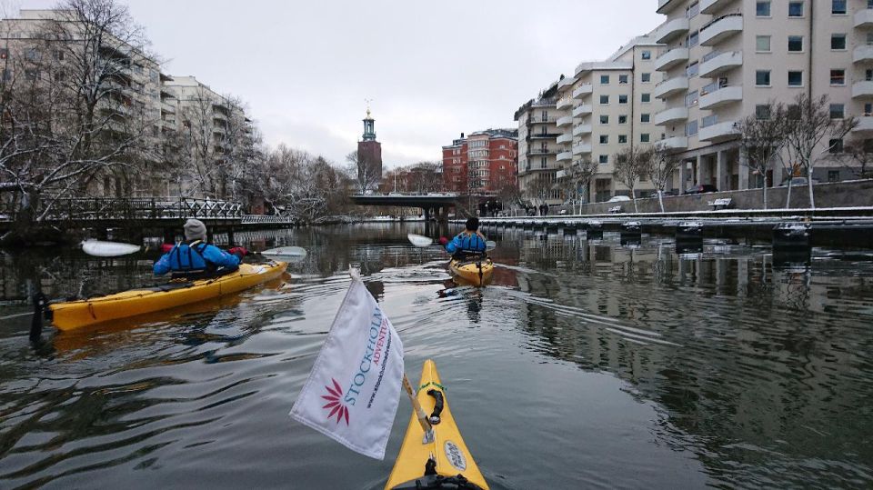 Stockholm: Winter City Kayaking Tour - Dry Suits, Gloves, and Prijon Gear: Comfort That Lets You Enjoy the Tour