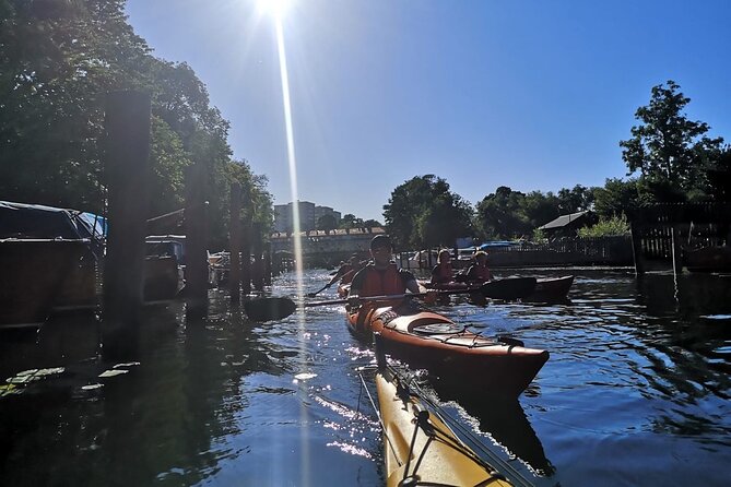 Sunset Kayak Tour in Central Stockholm and Swedish Fika - Guides make the difference: Jacob, Bobbi, and Hannes