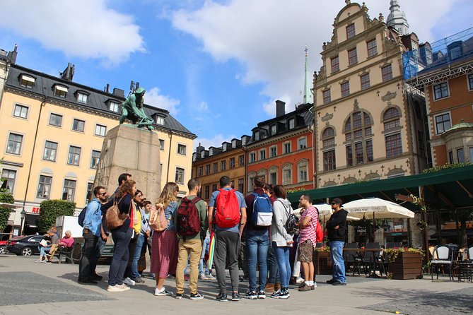 Walking Tour of Stockholm Old Town - Royal Opera House views and the walk ending at Stortorget